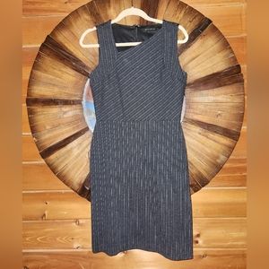 Banana Republic Black Stripe Dress